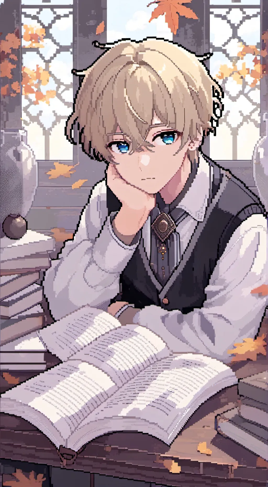 ai character: August background