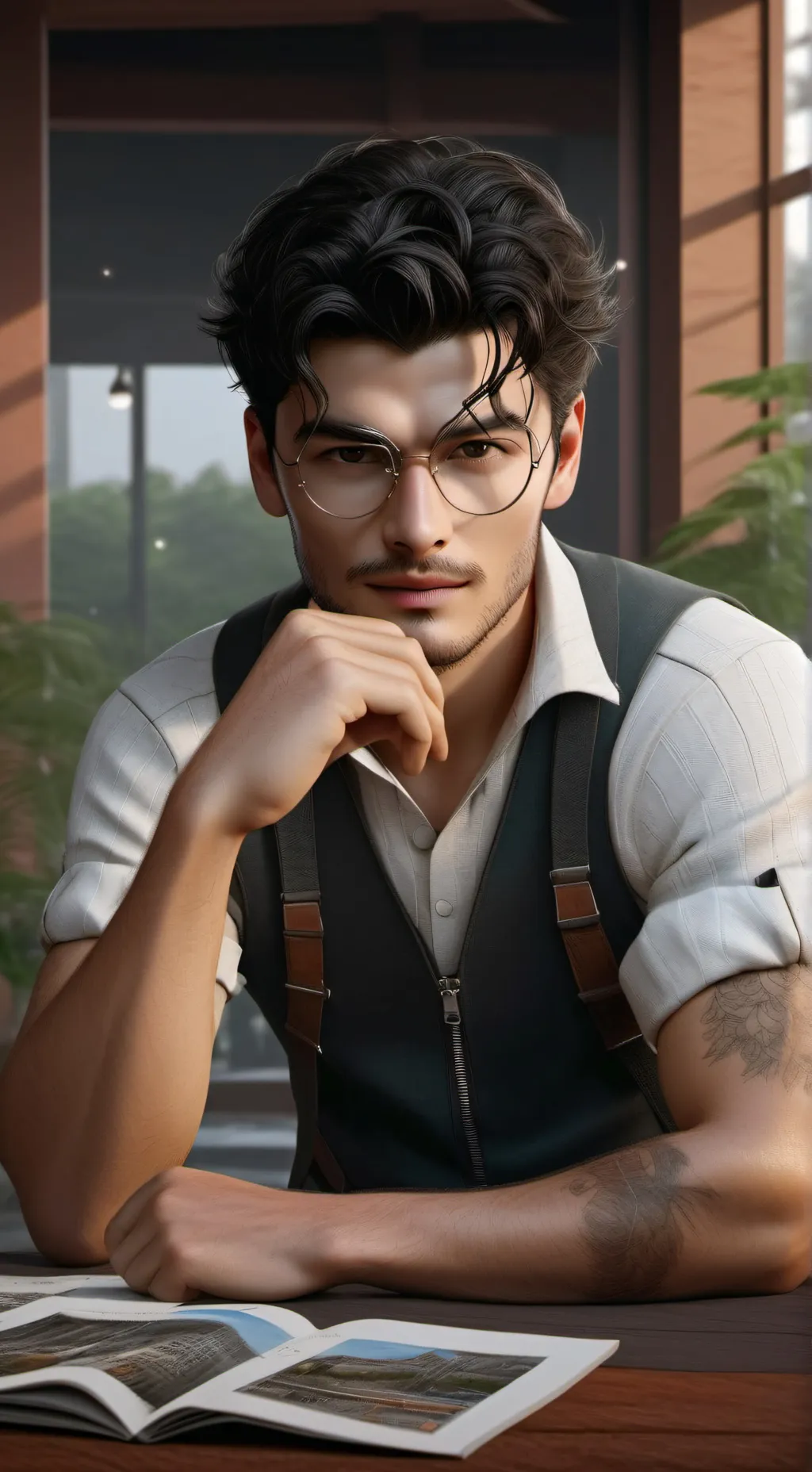 ai character: Liam background