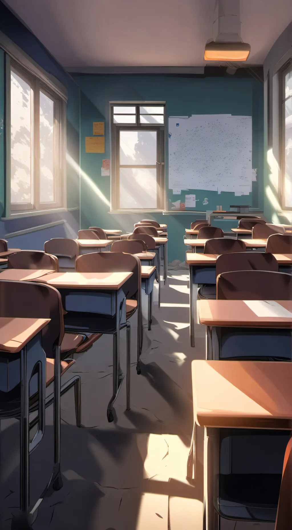 ai character: first day background