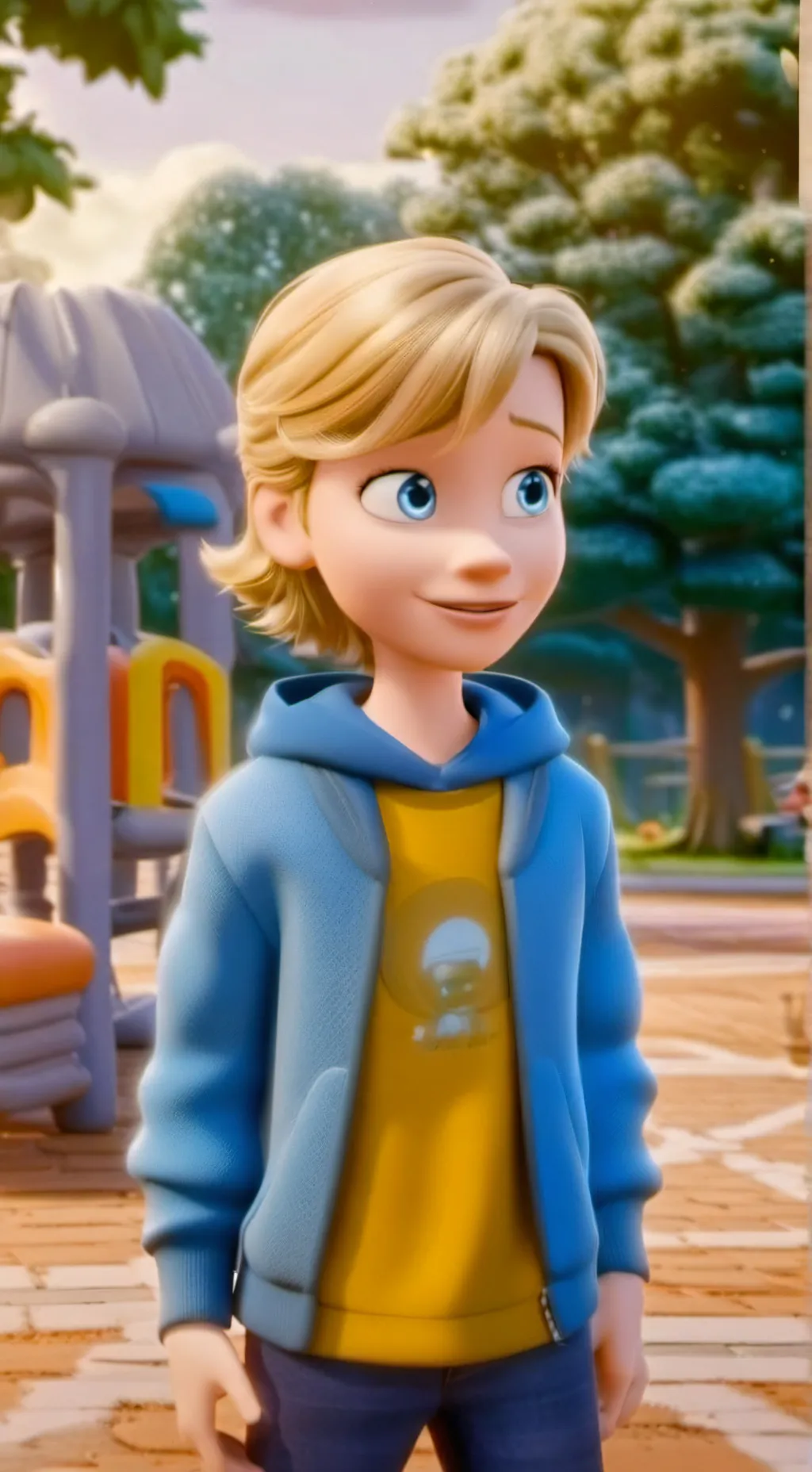 ai character: Riley Andersen background