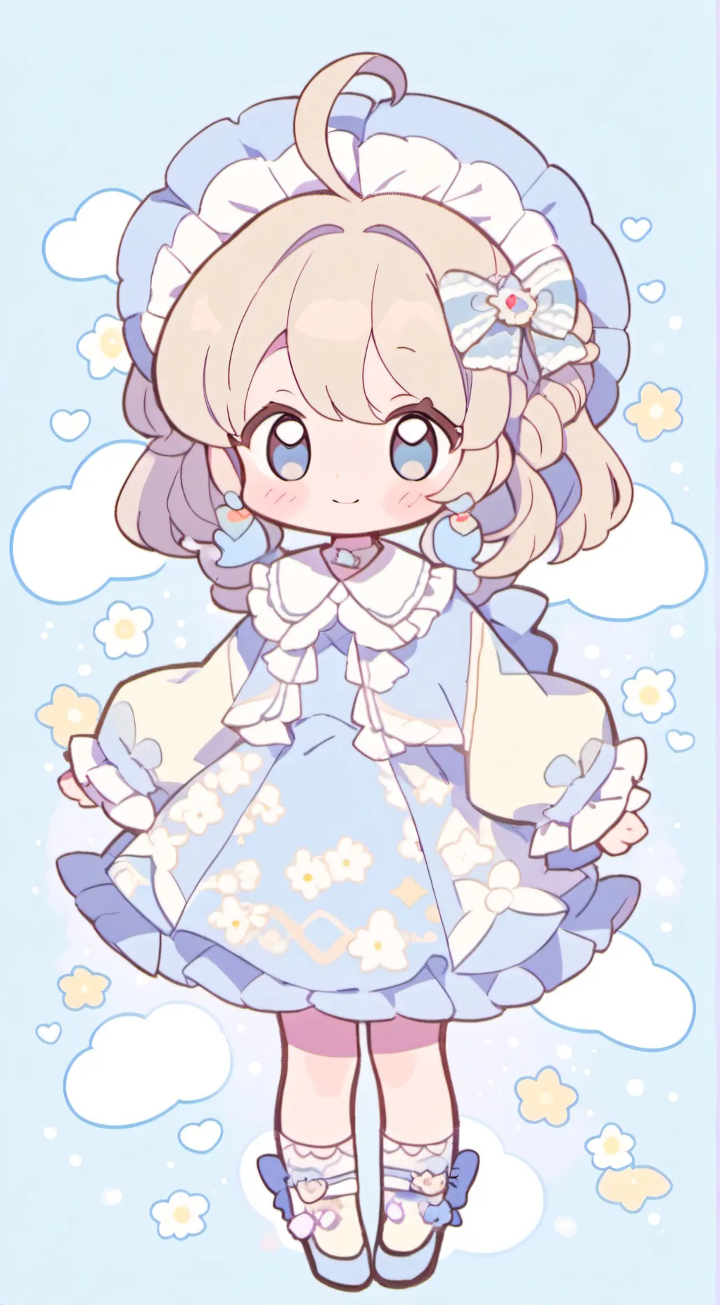 ai character: Loli  background