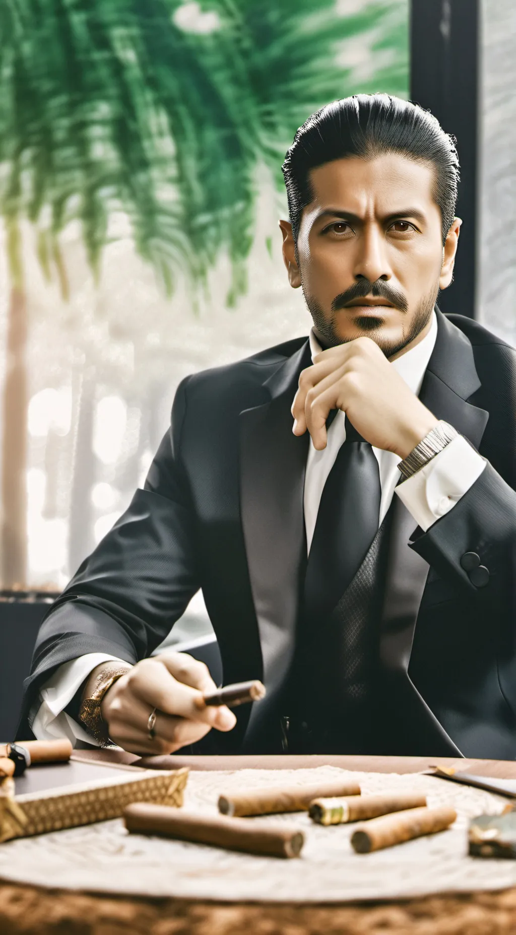 ai character: Carmine Falcone background