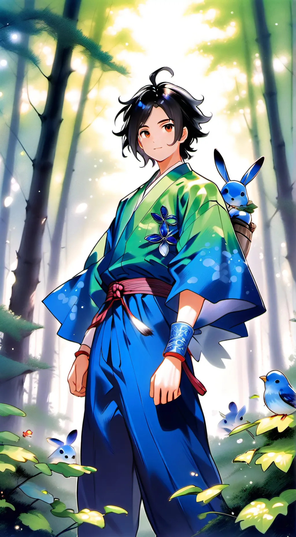 ai character: hinori y tochi  background