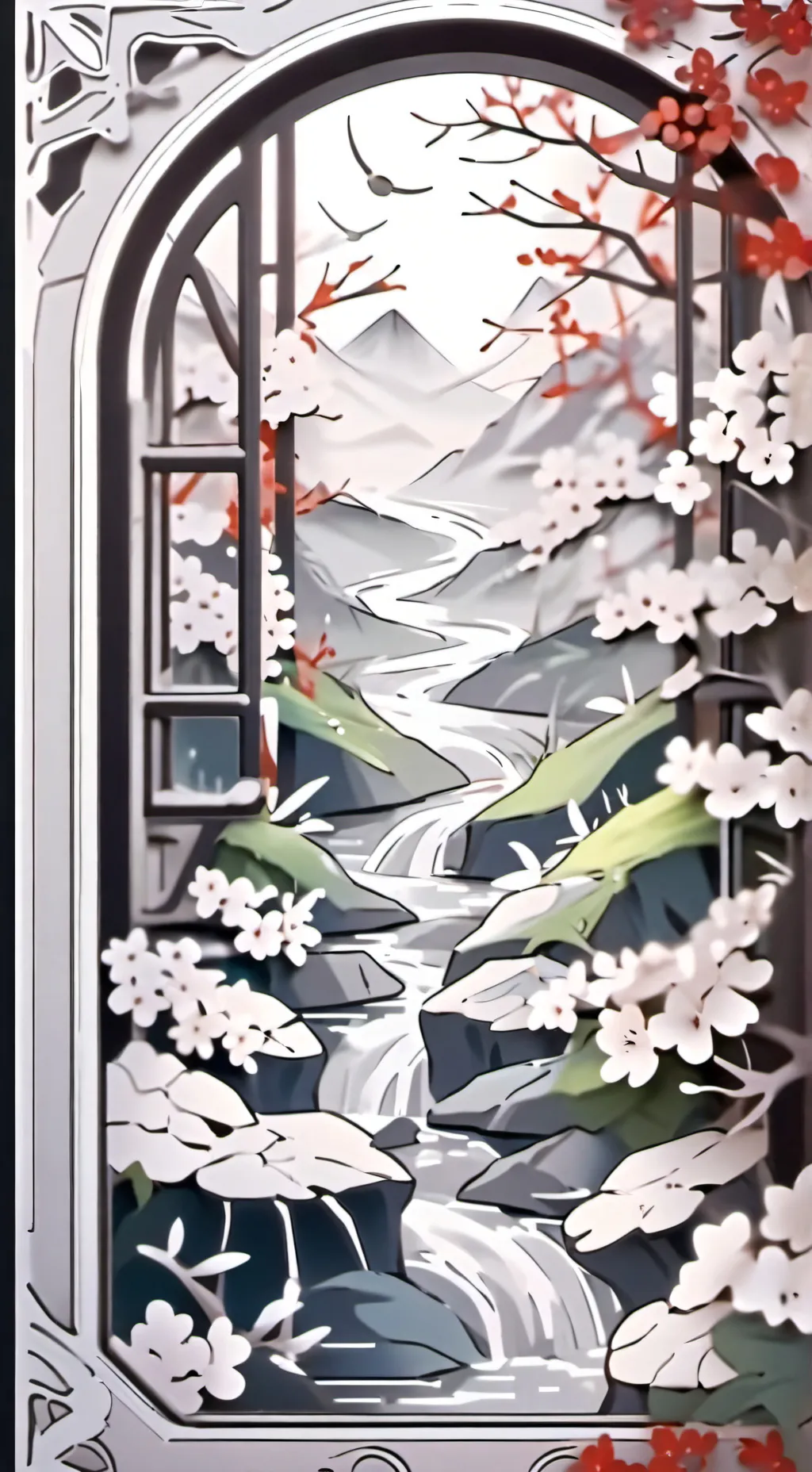 ai character: SHELLVISION❤ background