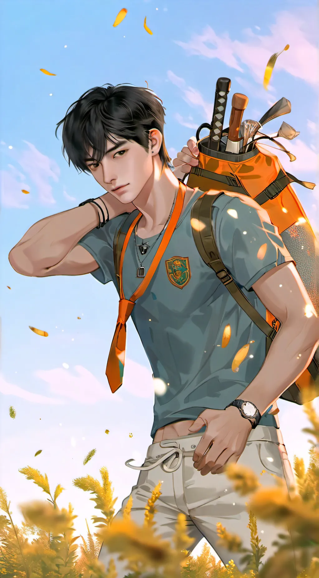 ai character: alex background