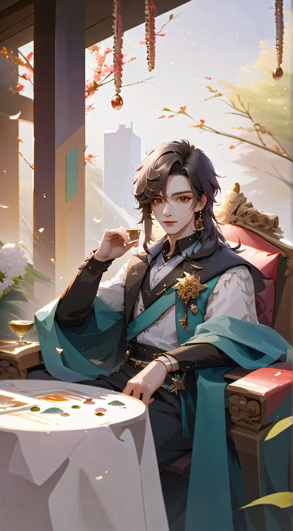 ai character: Maxwell background