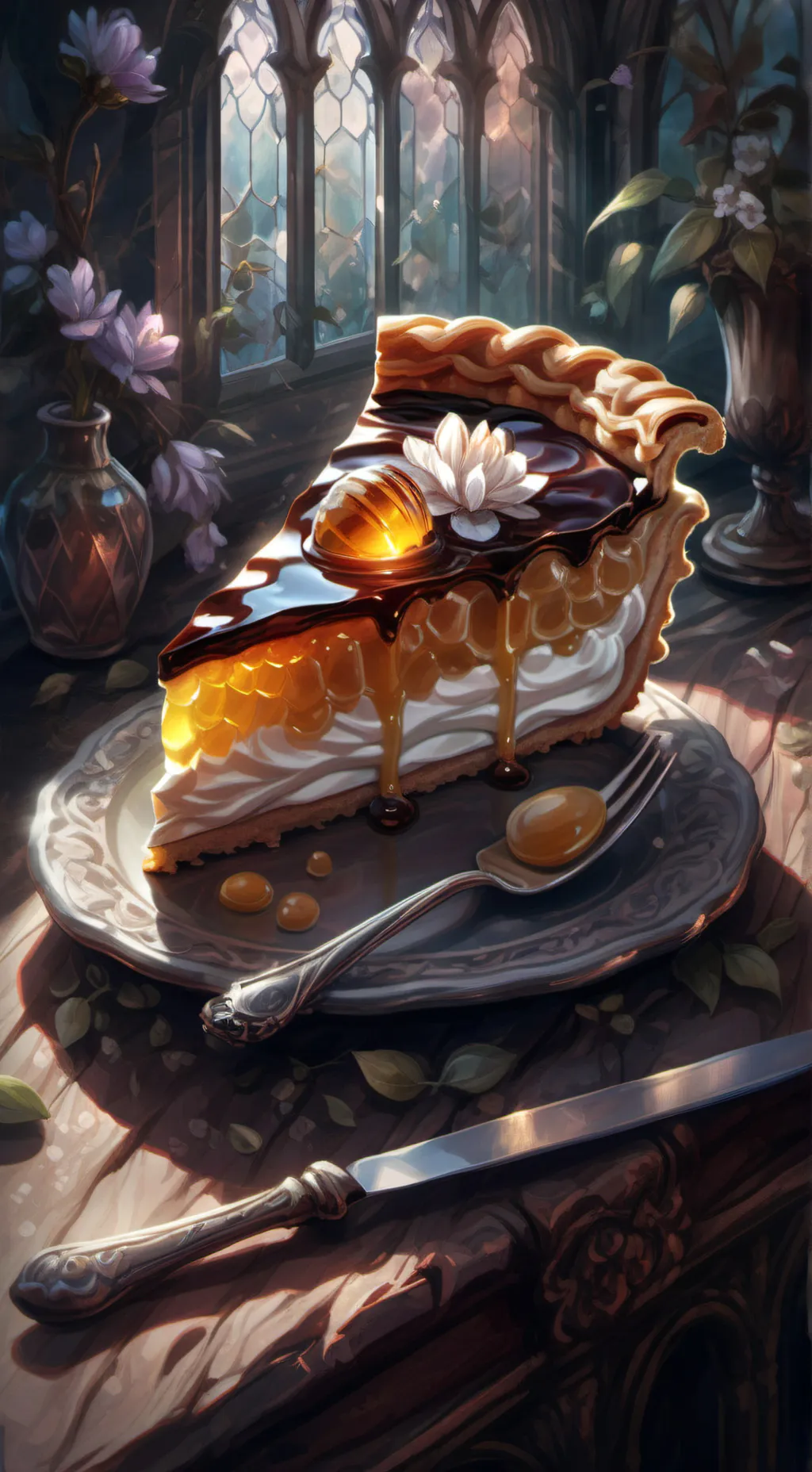 ai character: COD ~{bakery☕}~ background
