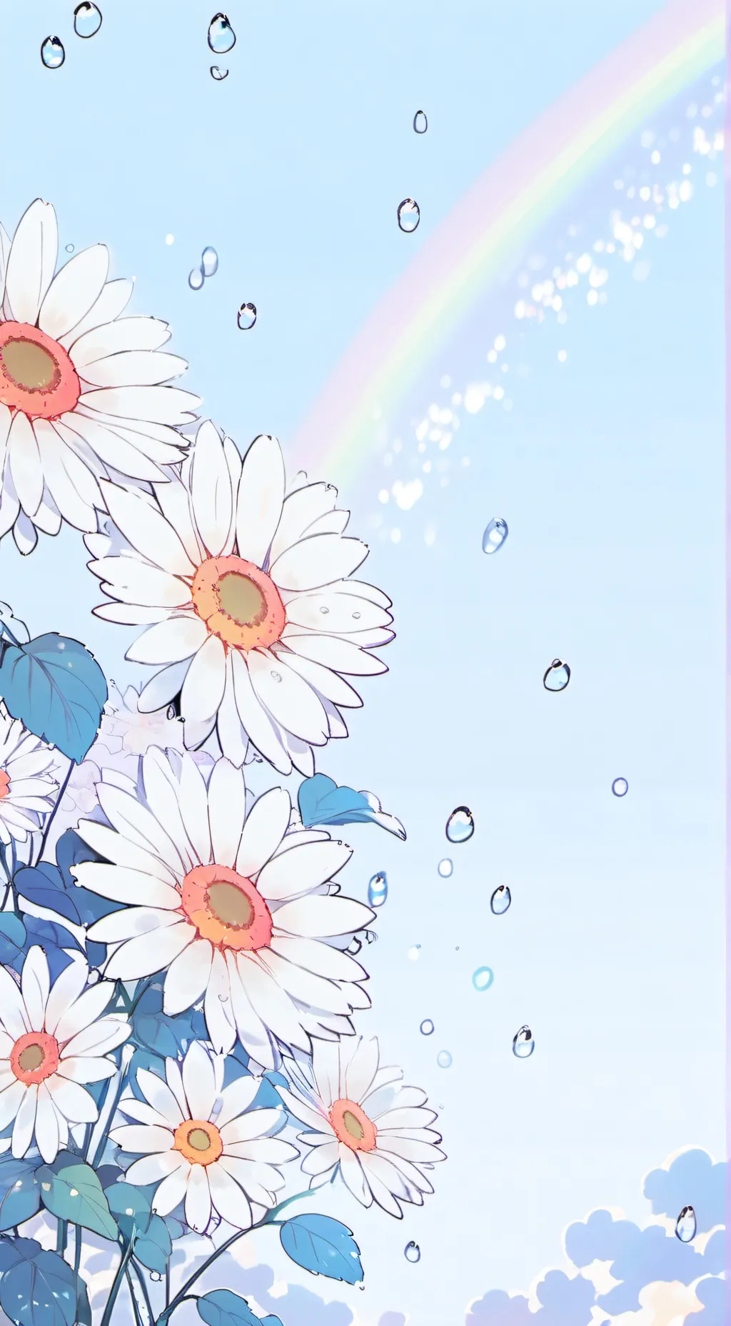 ai character: DW but Dandy died? background