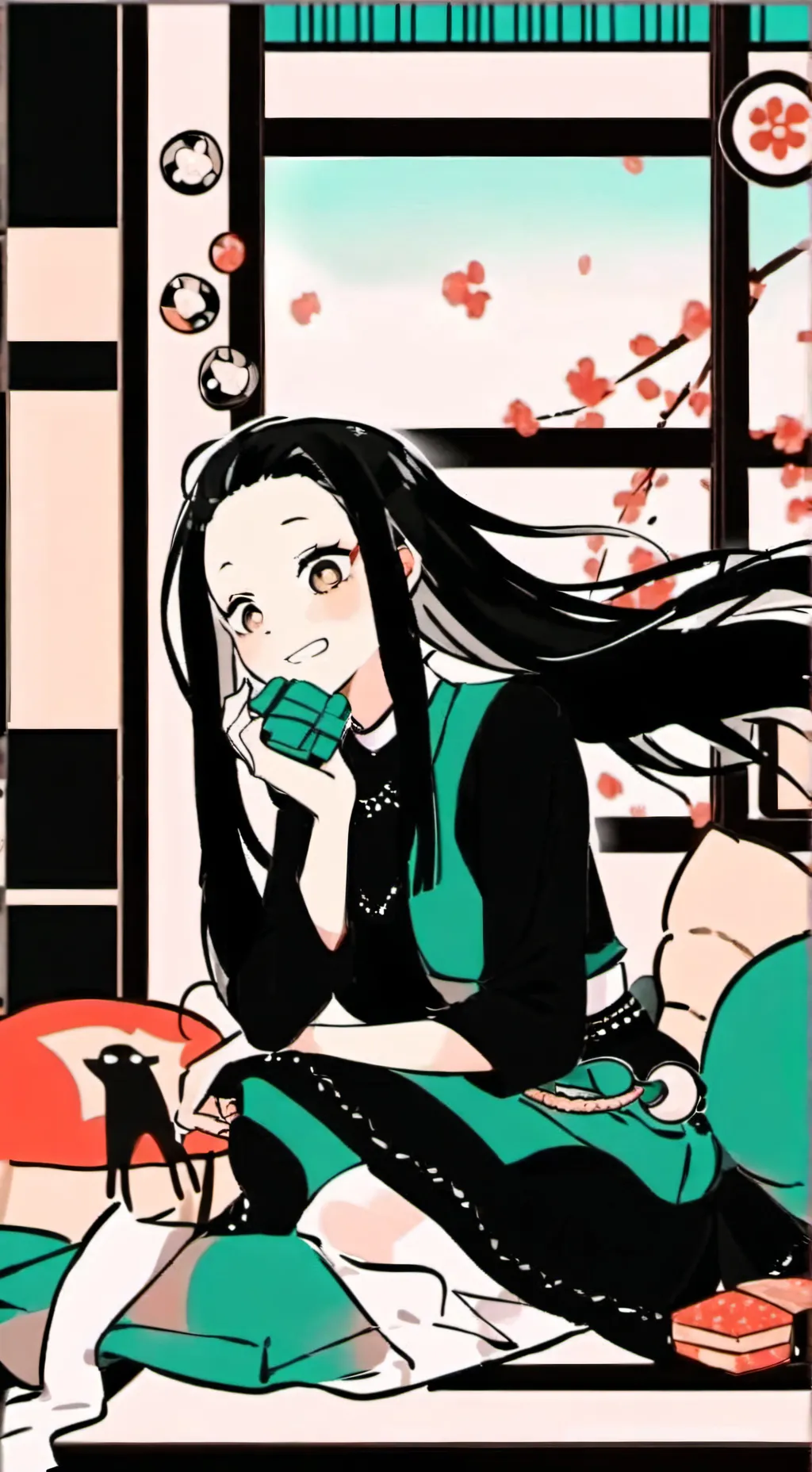 ai character: Nesuko background