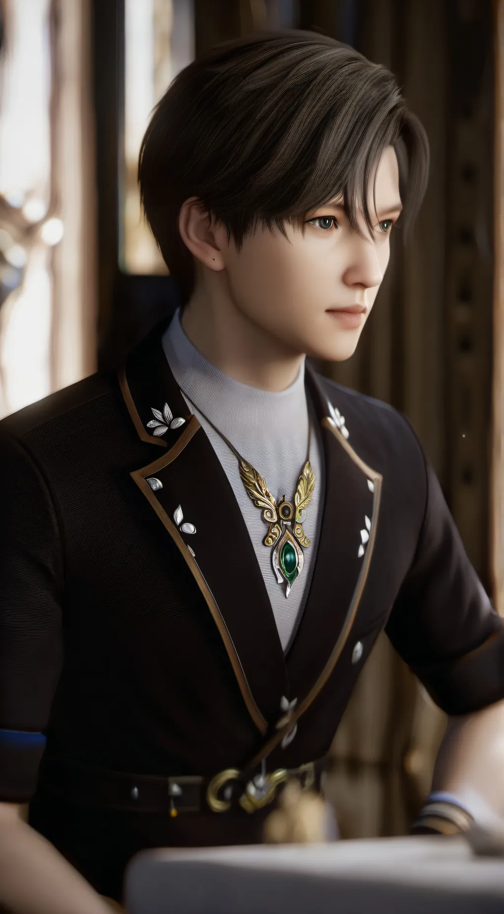 ai character: Kia  background