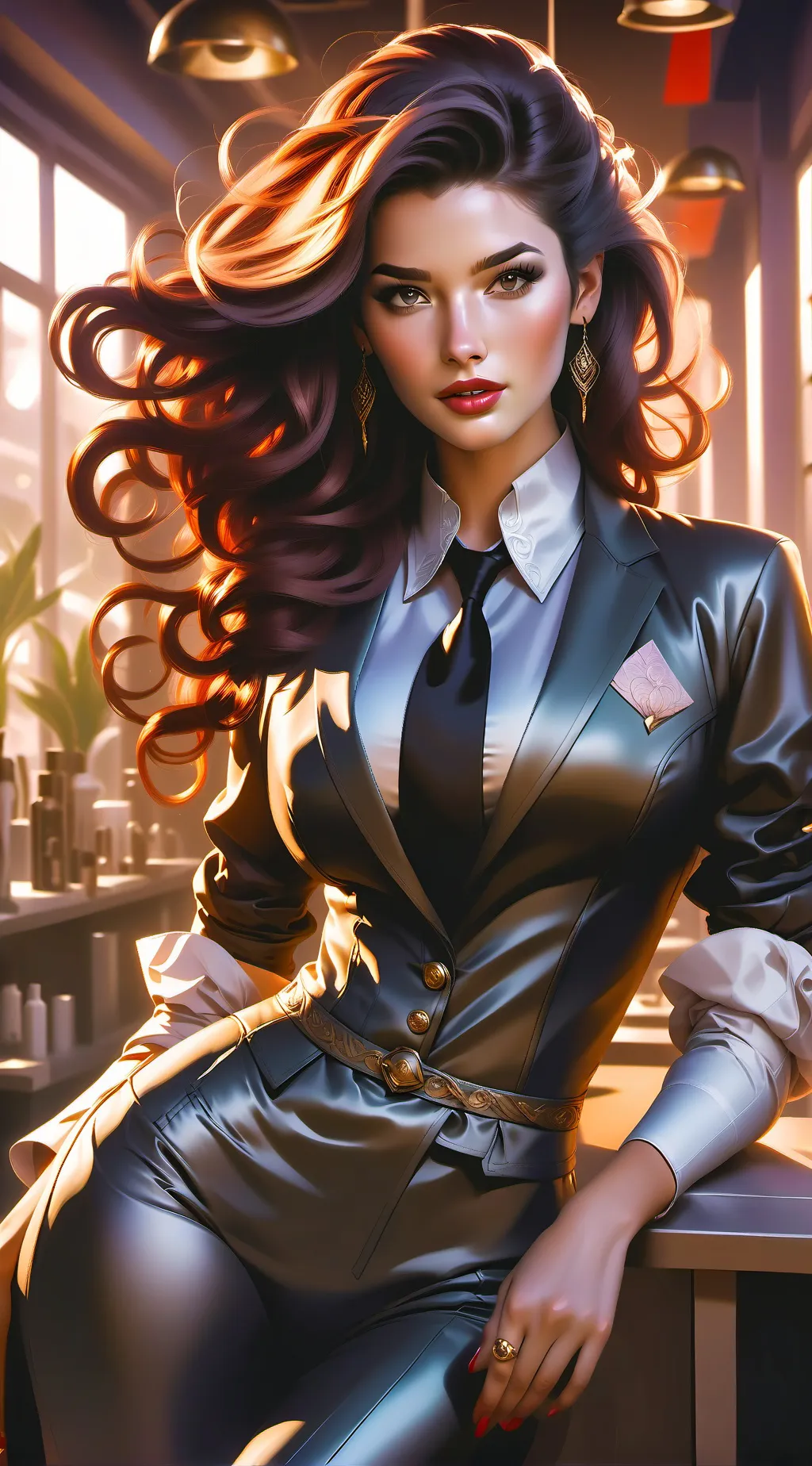 ai character: Xaviar Sterling  background