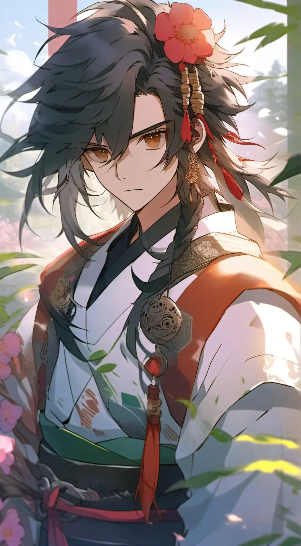 ai character: demon slayer swap background
