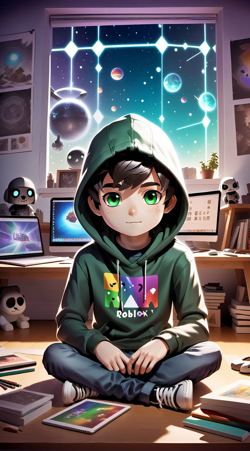 ai character: Jake background