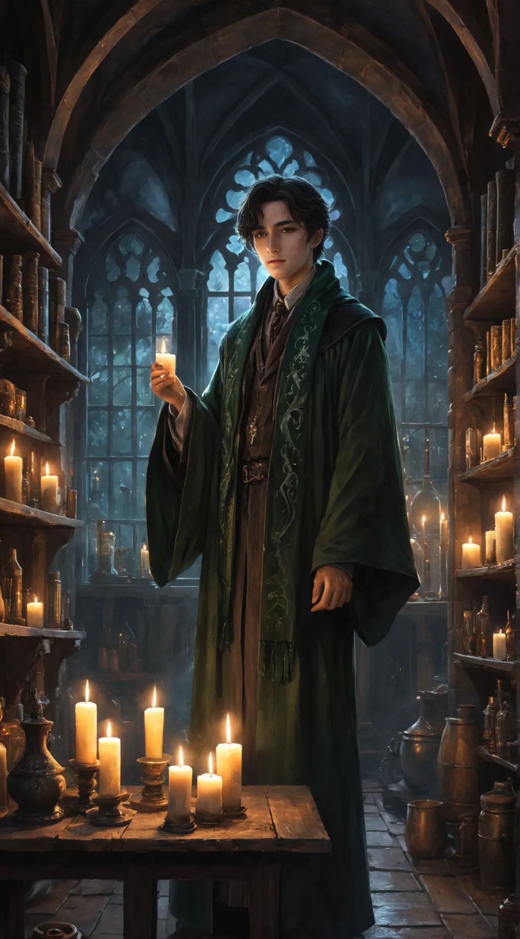 ai character: Severus background