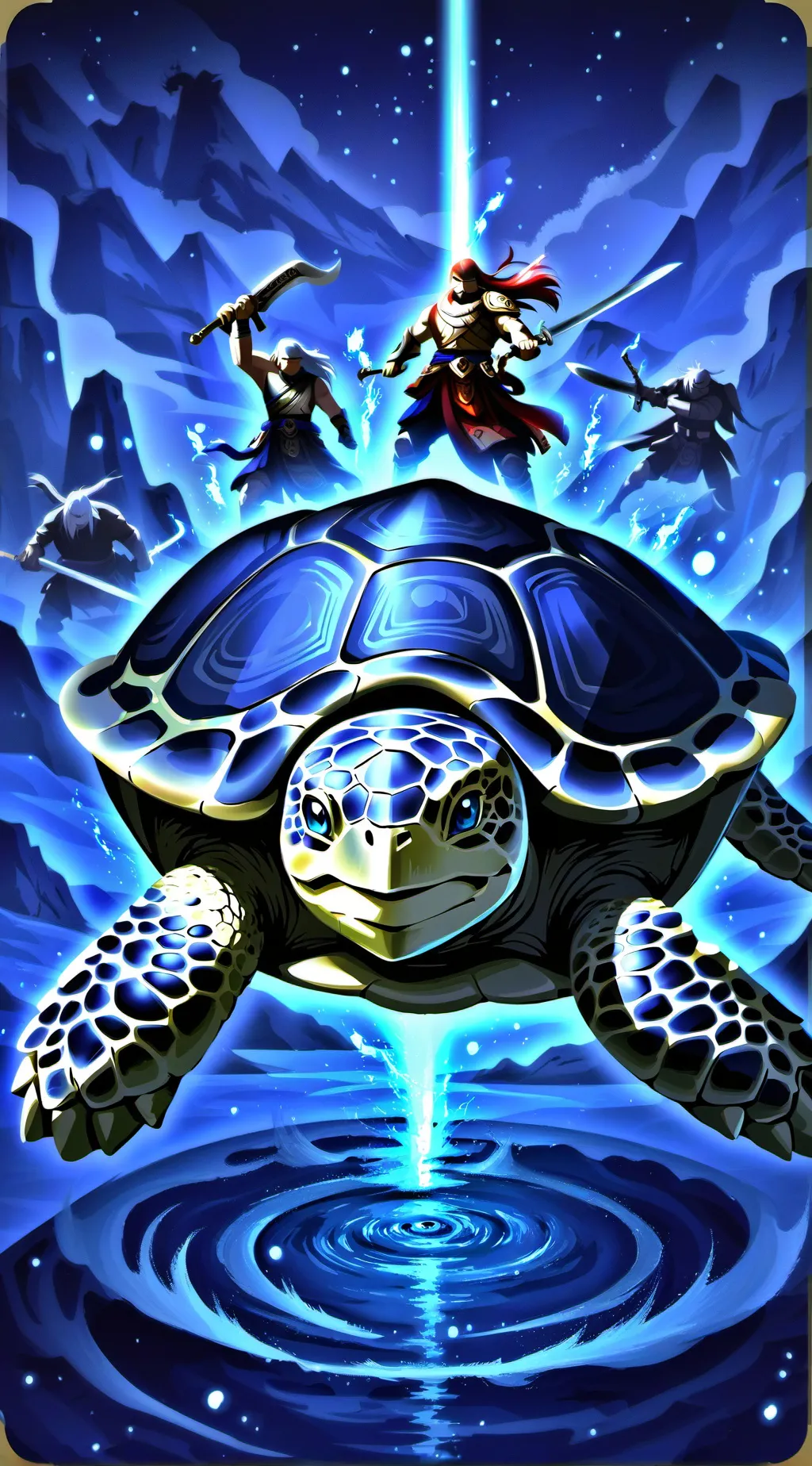 ai character: TMNT background