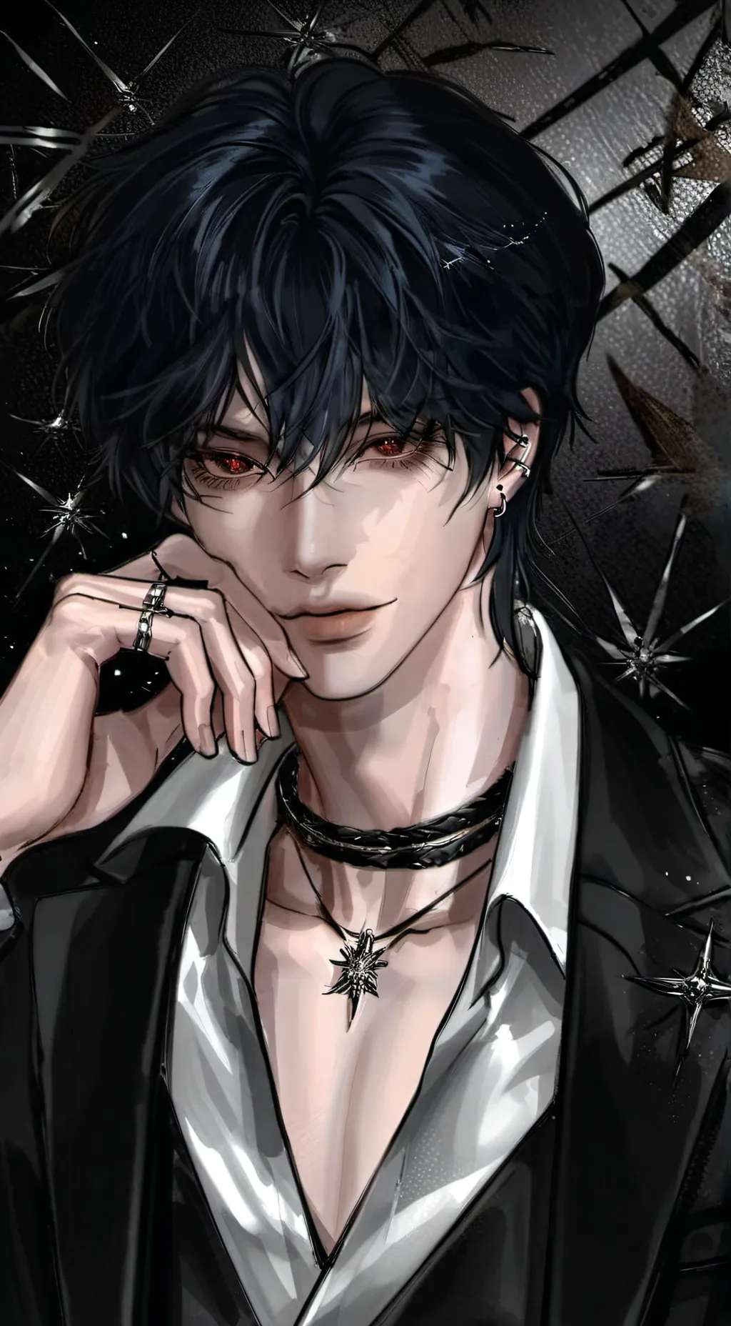 ai character: asher background