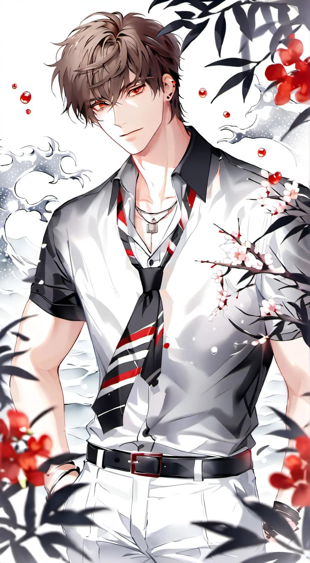 ai character: Xavier  background