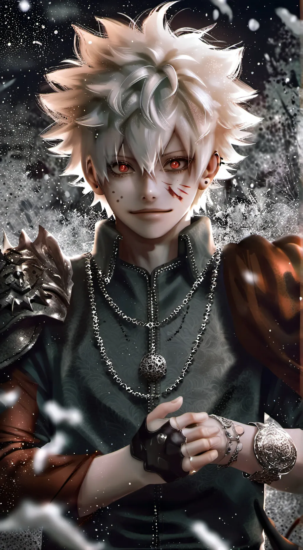 ai character: Bakugo  background