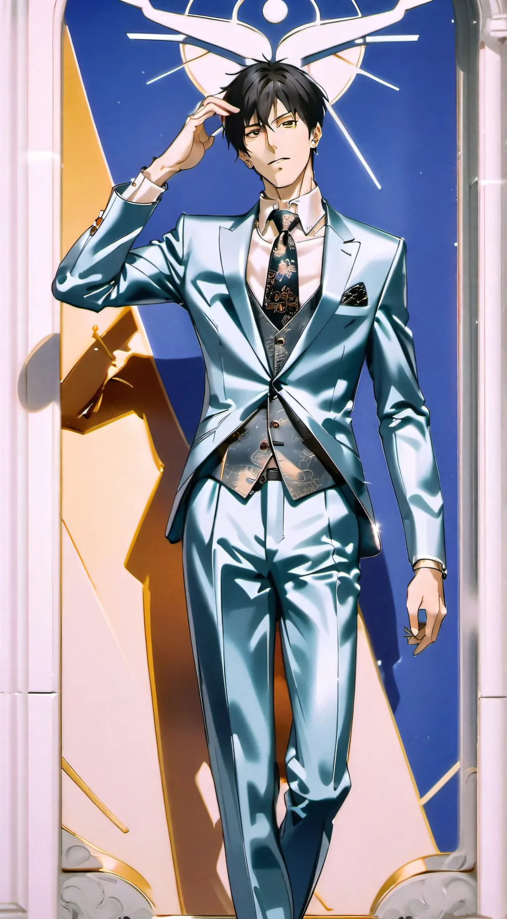 ai character: Shun background