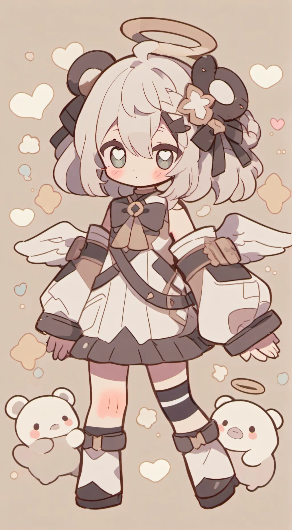 ai character: HH background