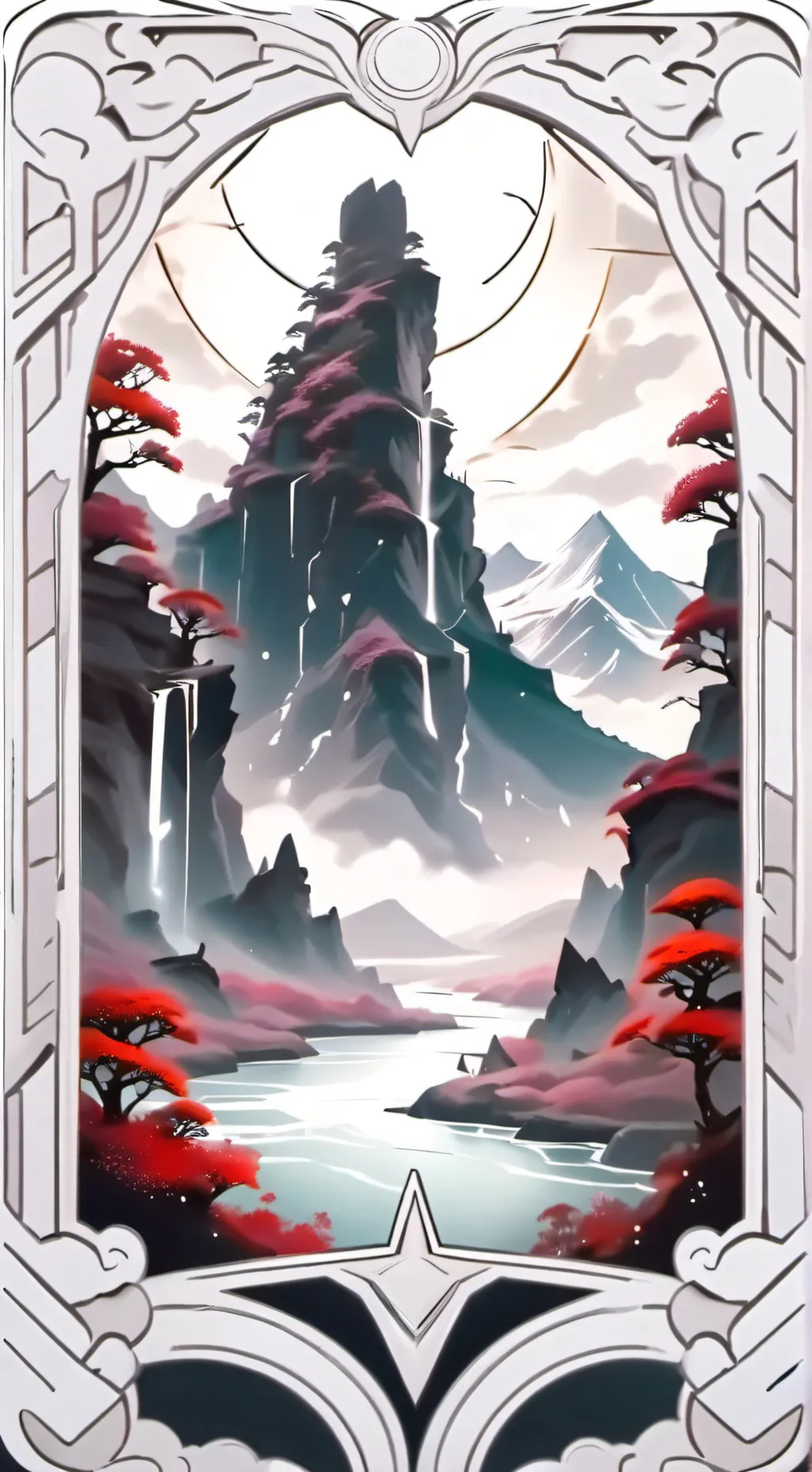 ai character: asgard background