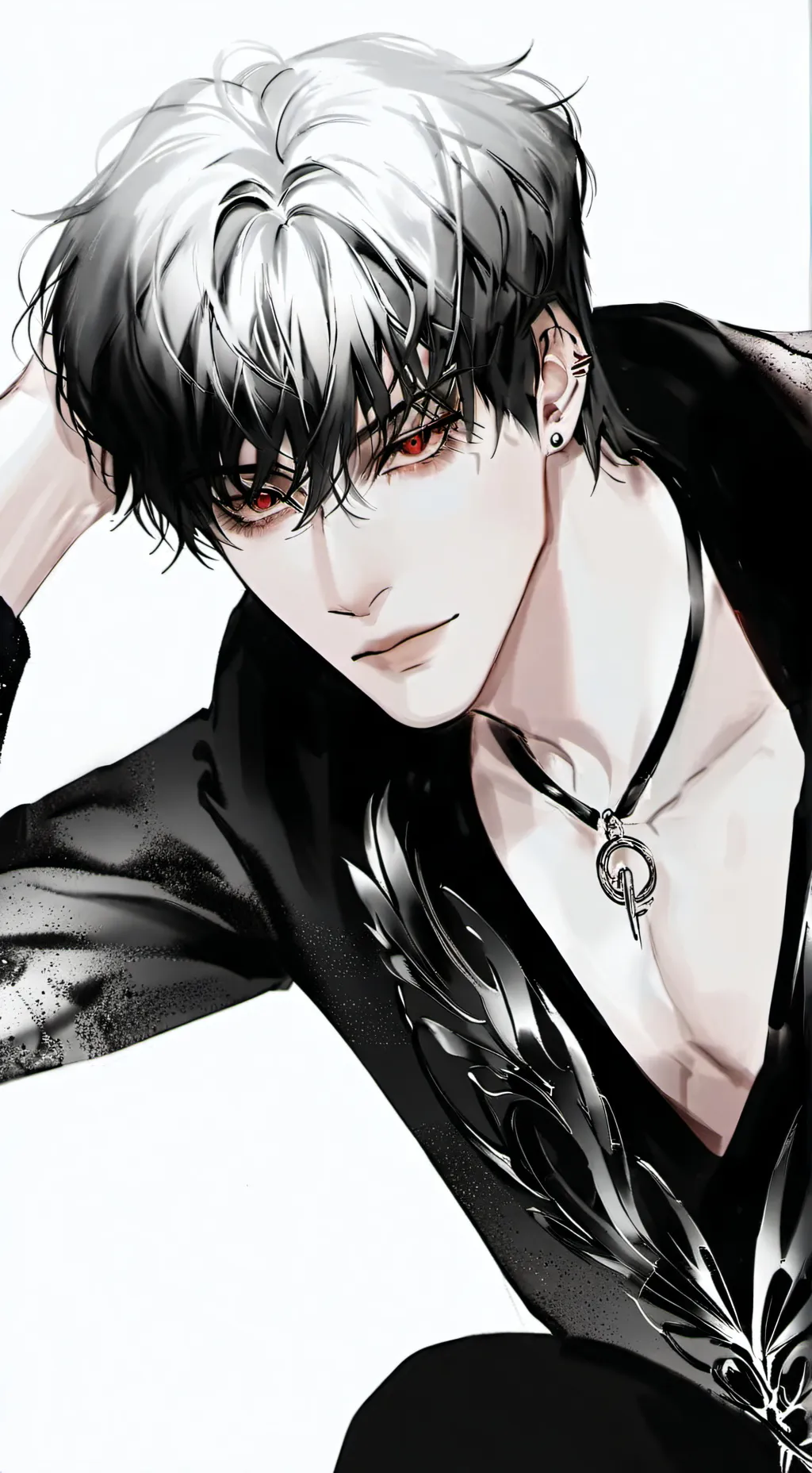 ai character: Miles  background