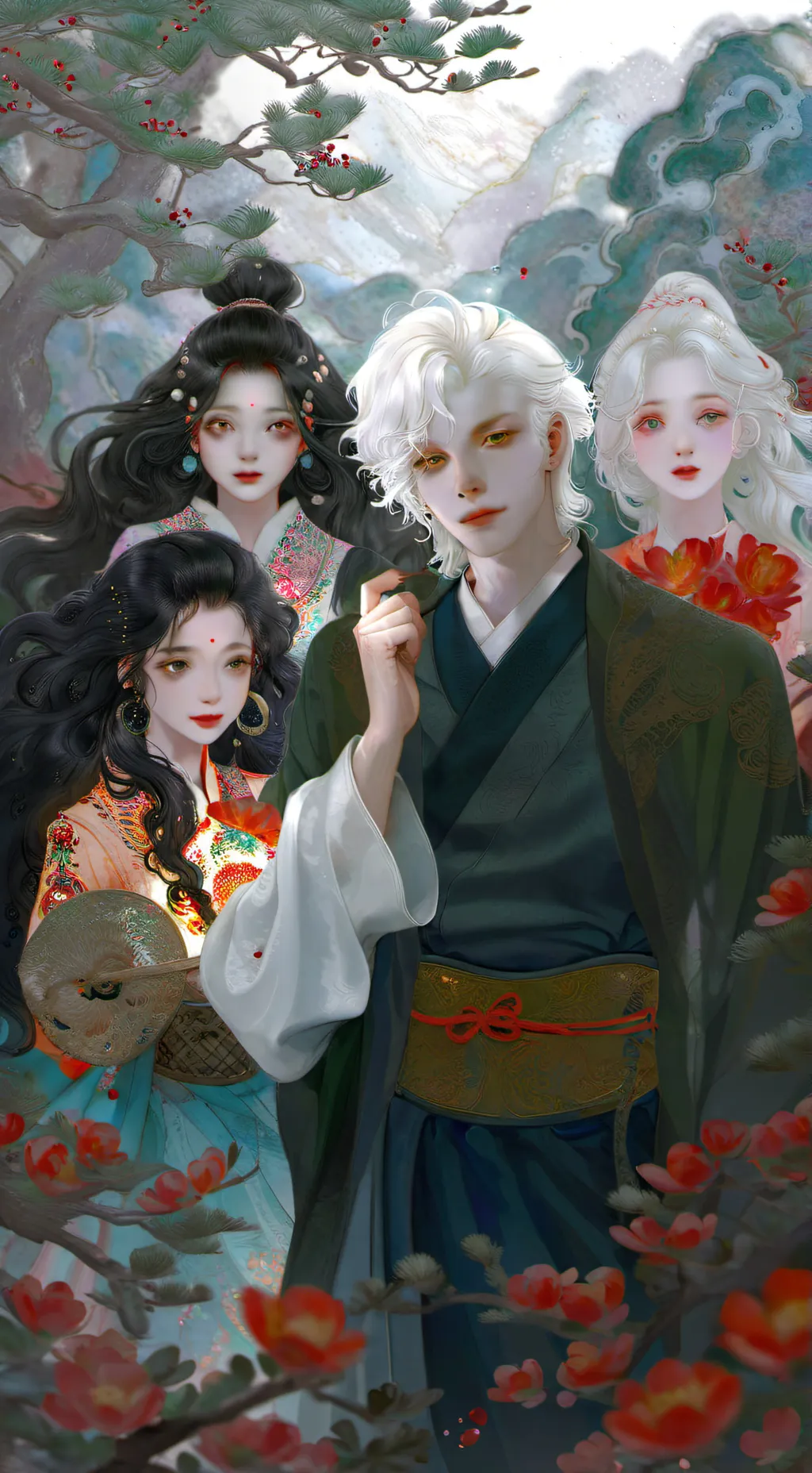 ai character: Uzui Tengen background