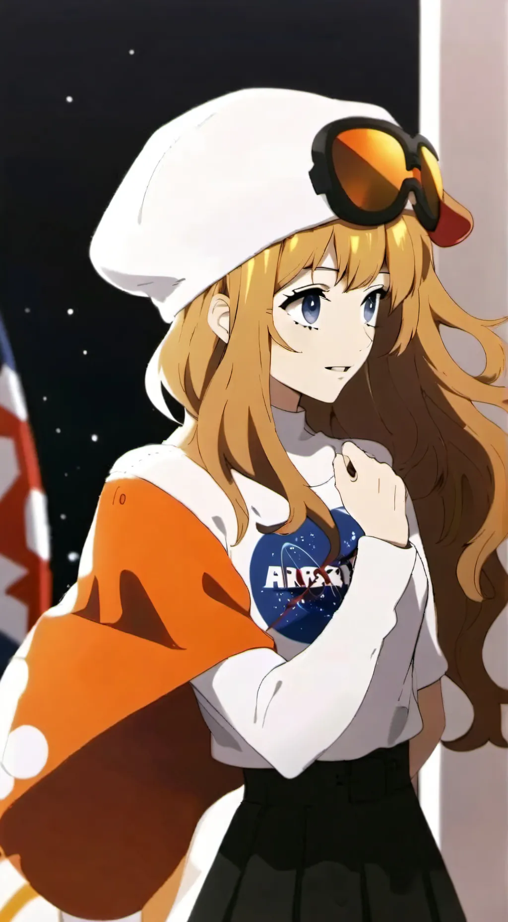 ai character: Sofia for the 1st background