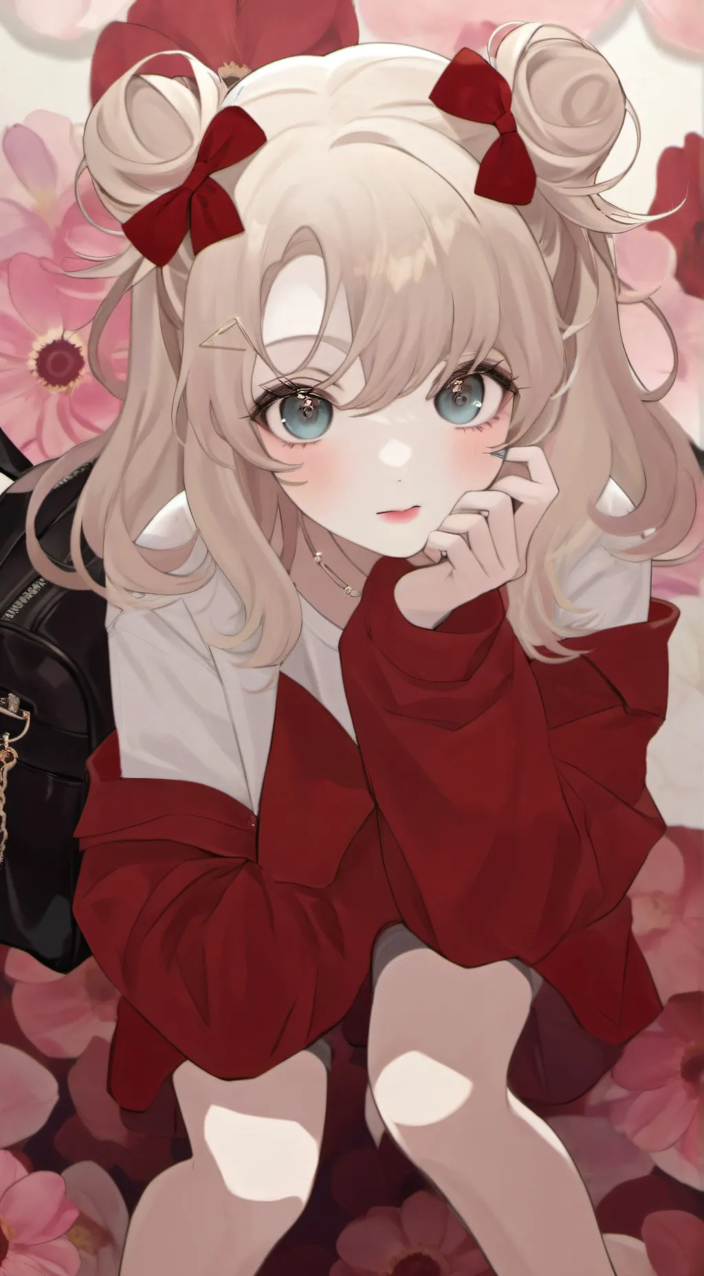 ai character: Luna  ~  /🌛\  background