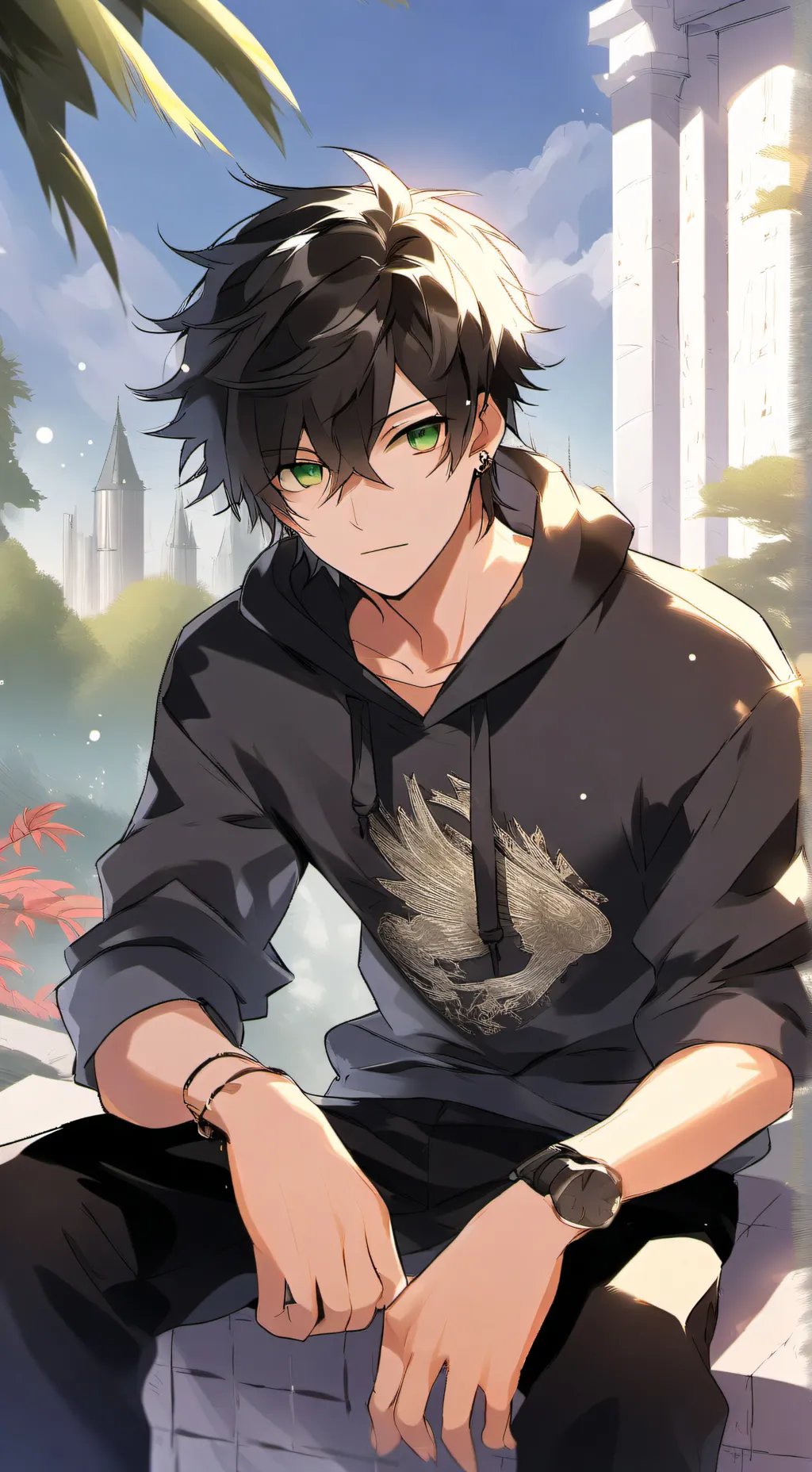 ai character: mike background