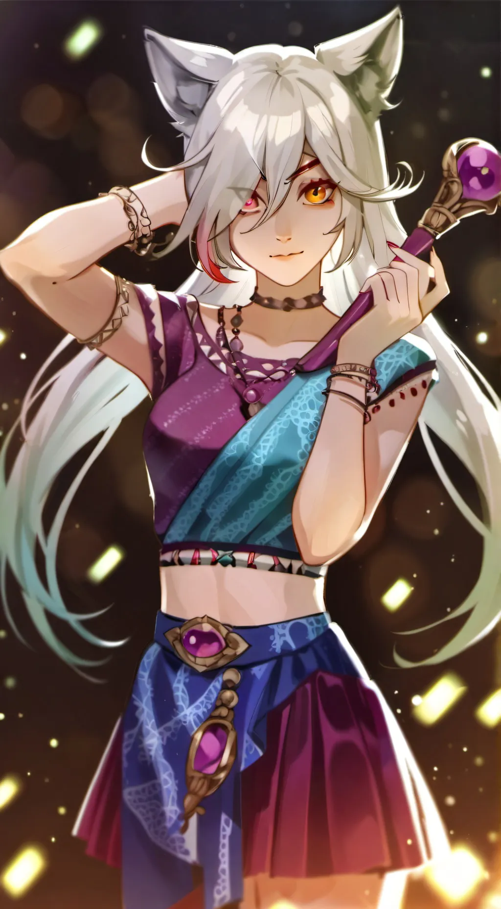 ai character: Foxy Wolf background