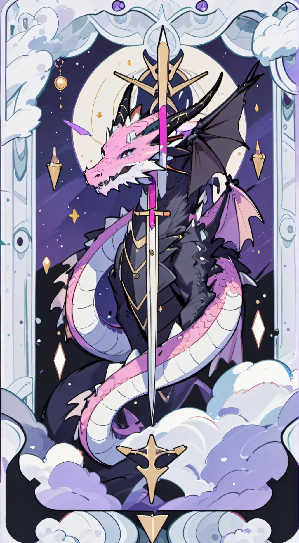 ai character: Misty (Dragongirl) background