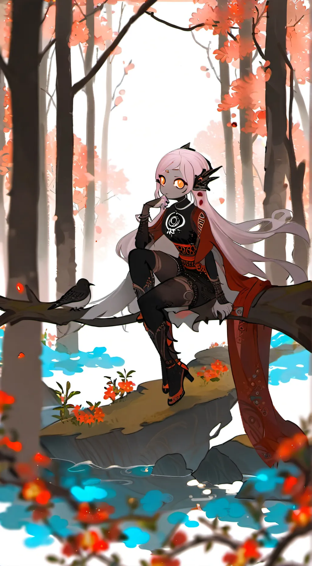 ai character: Gravity Falls. background