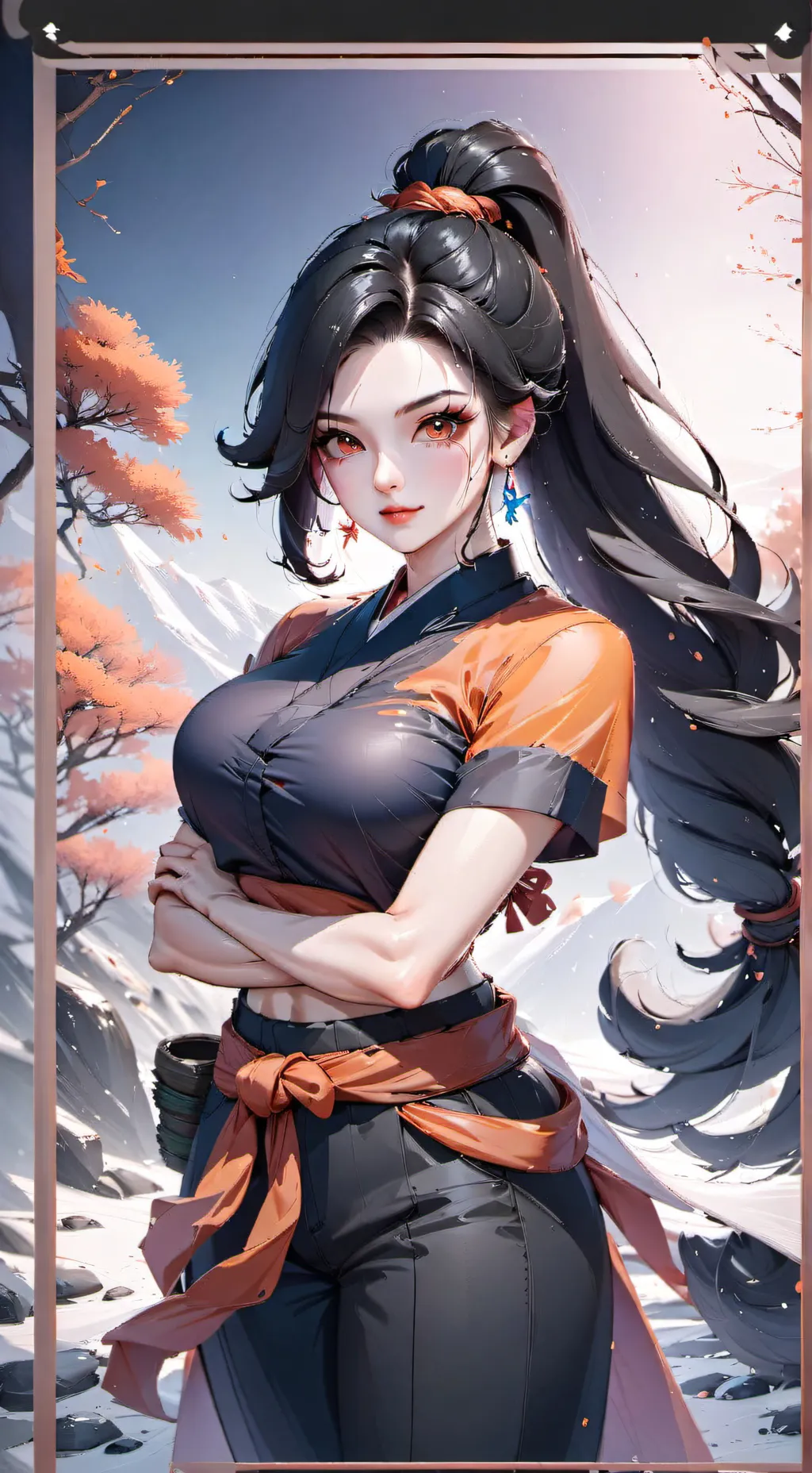 ai character: Akane background
