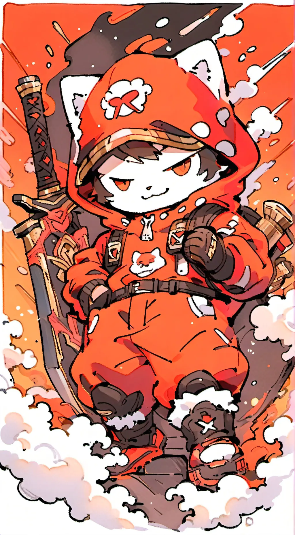 ai character: Magma x capitangat background