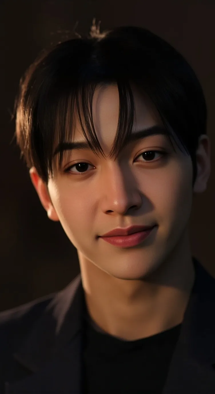 ai character: bangchan  background