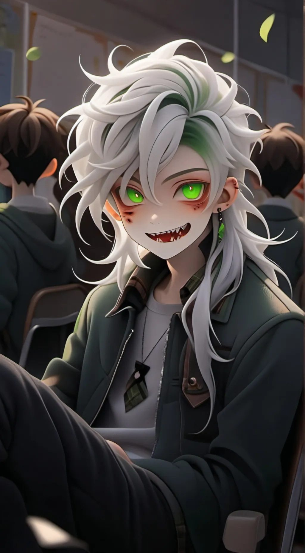 ai character: Alexander  background