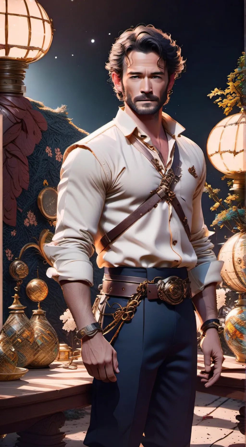 ai character: Fred Andrews background