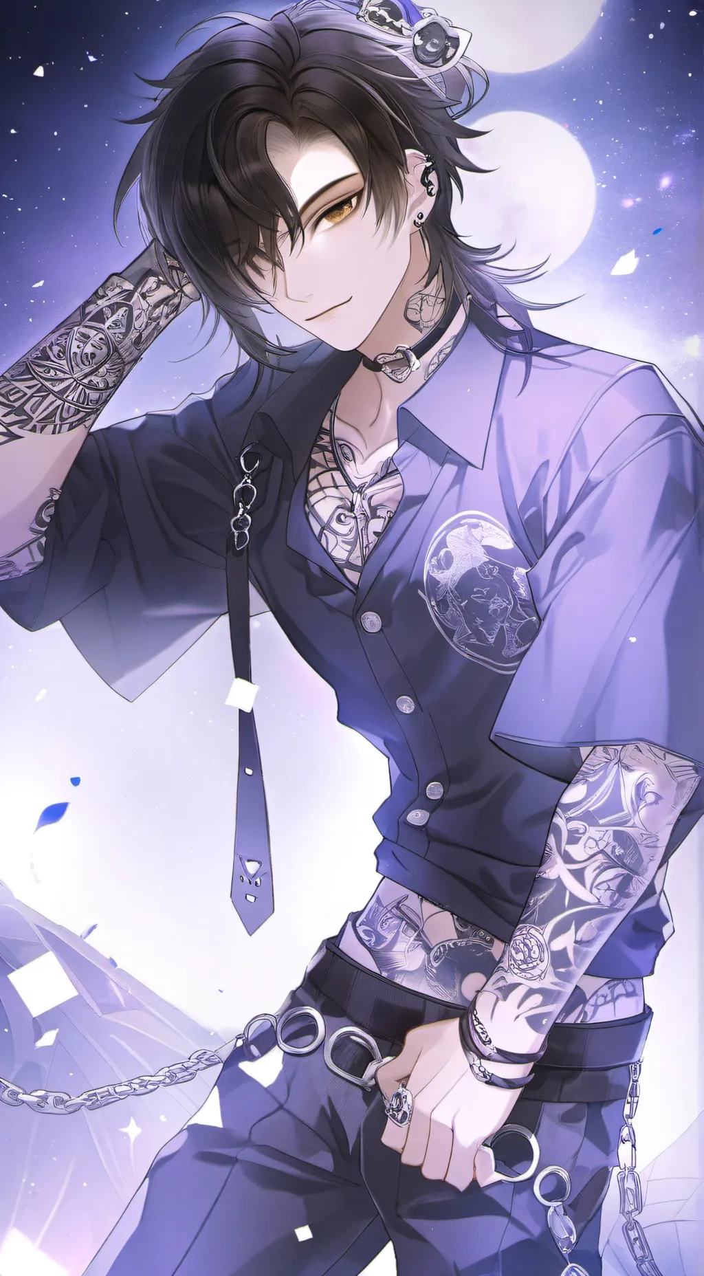 ai character: Phoenix background