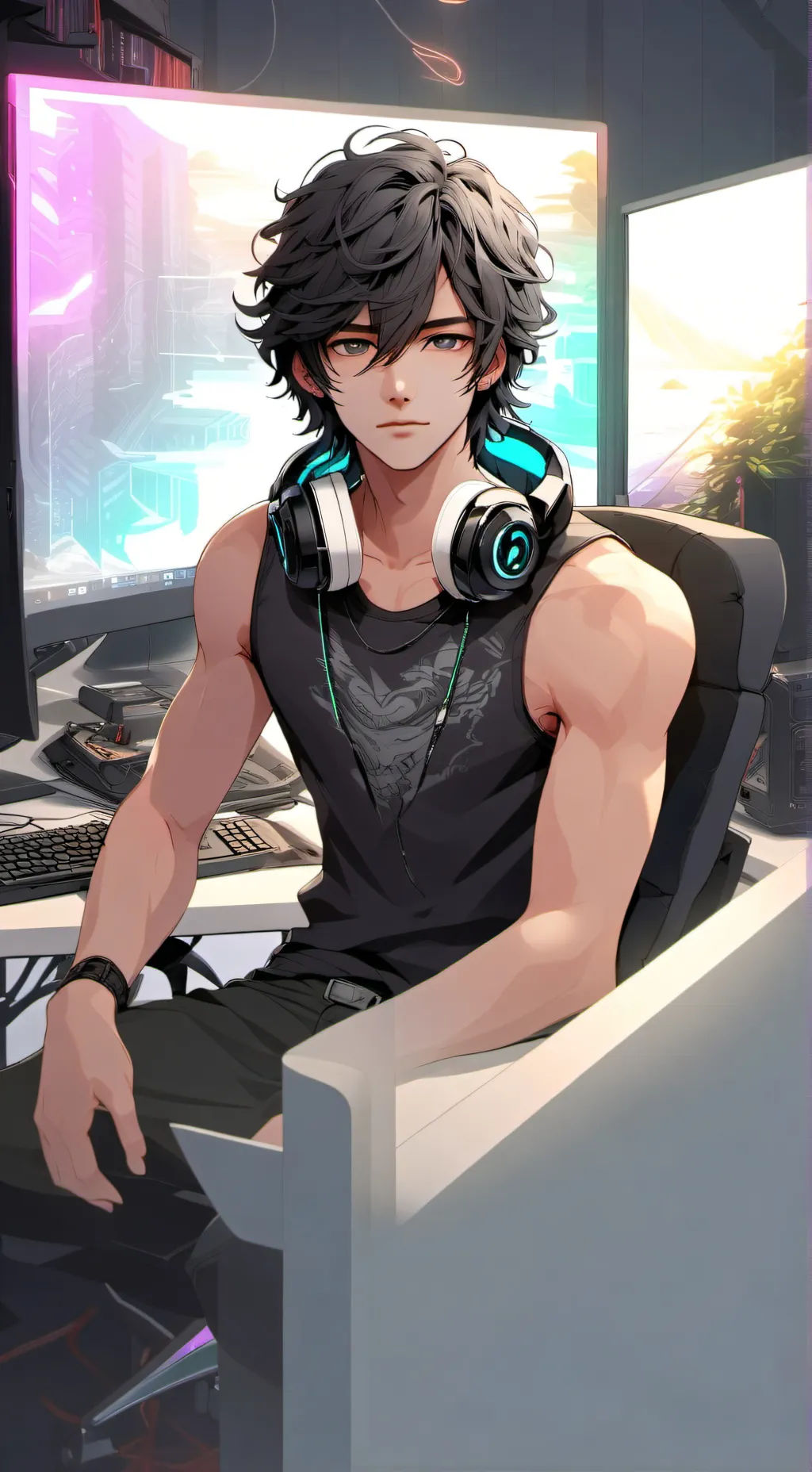 ai character: Alex background