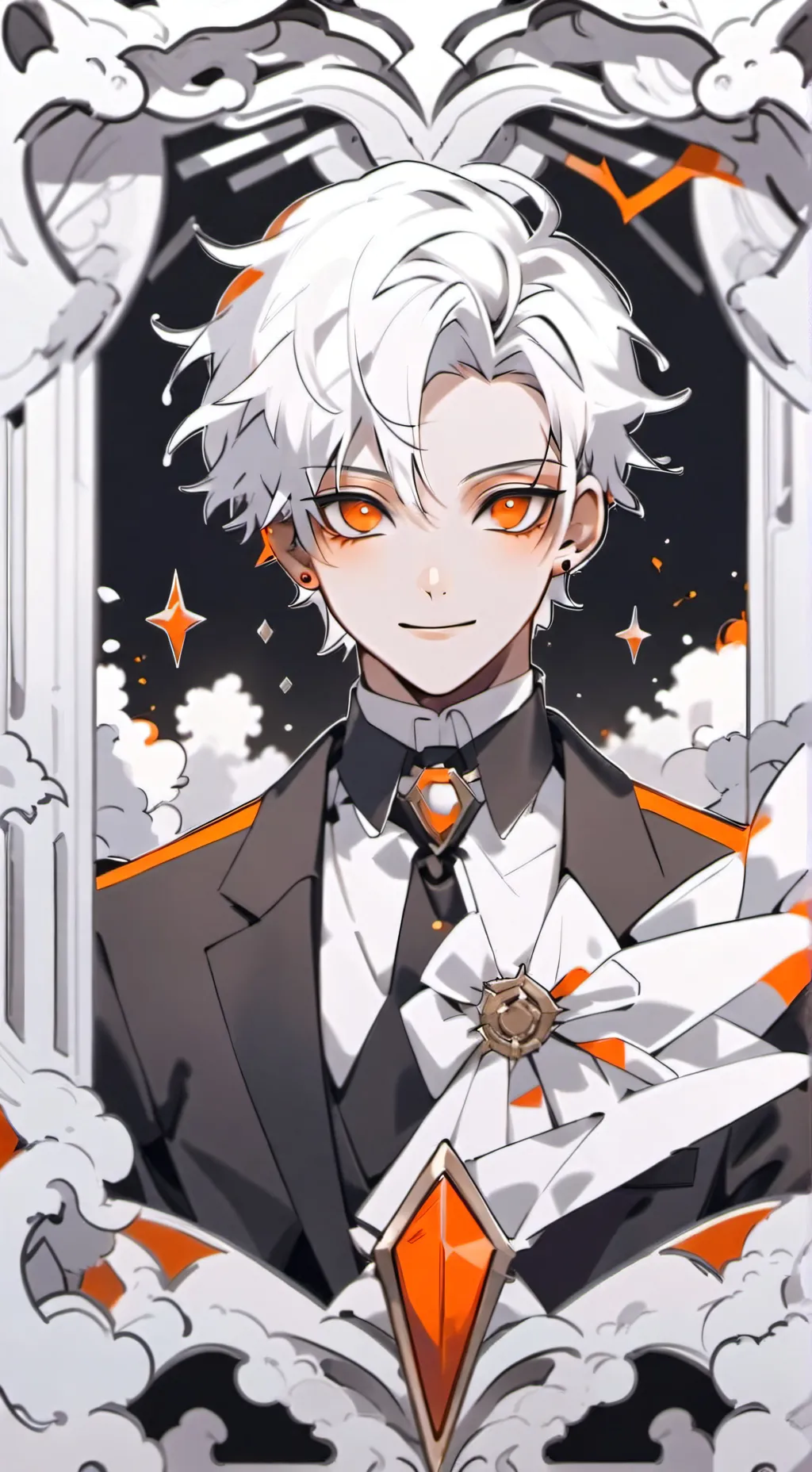 ai character: stuck with uppers background
