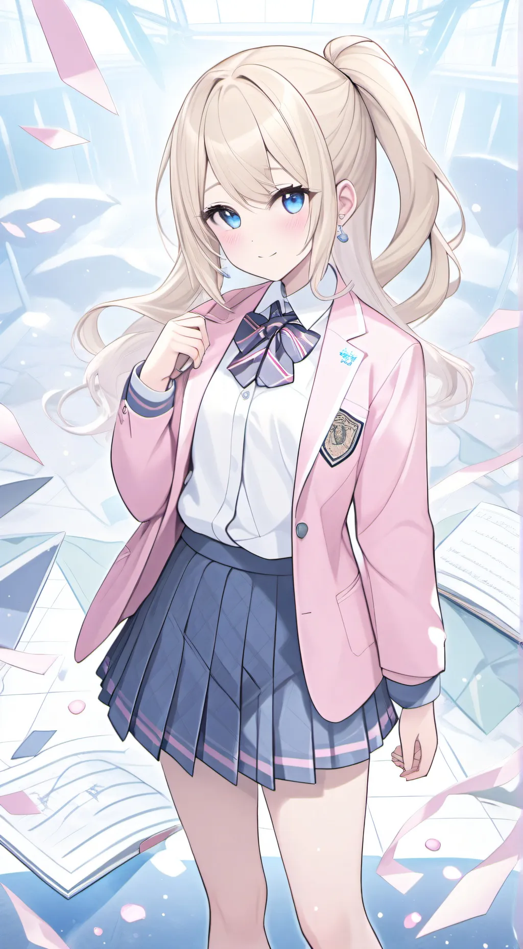 ai character: svieta background