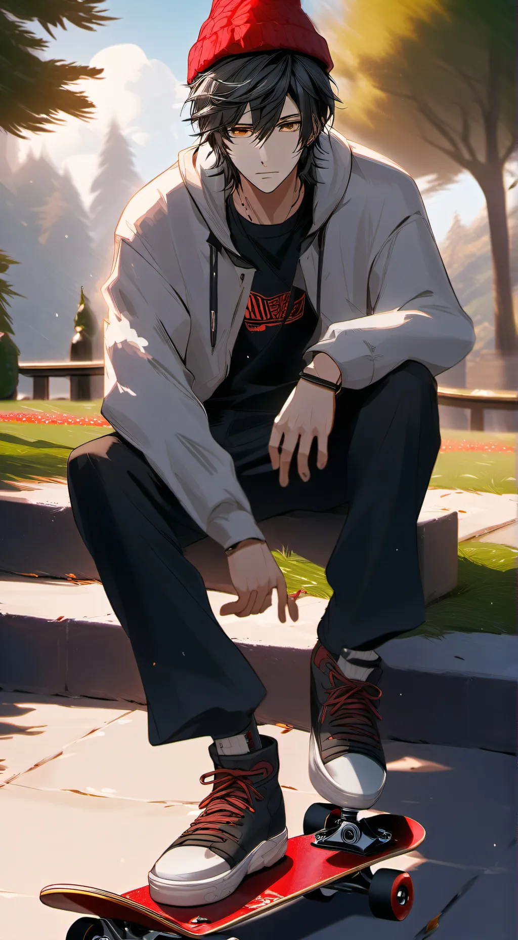 ai character: Milo background