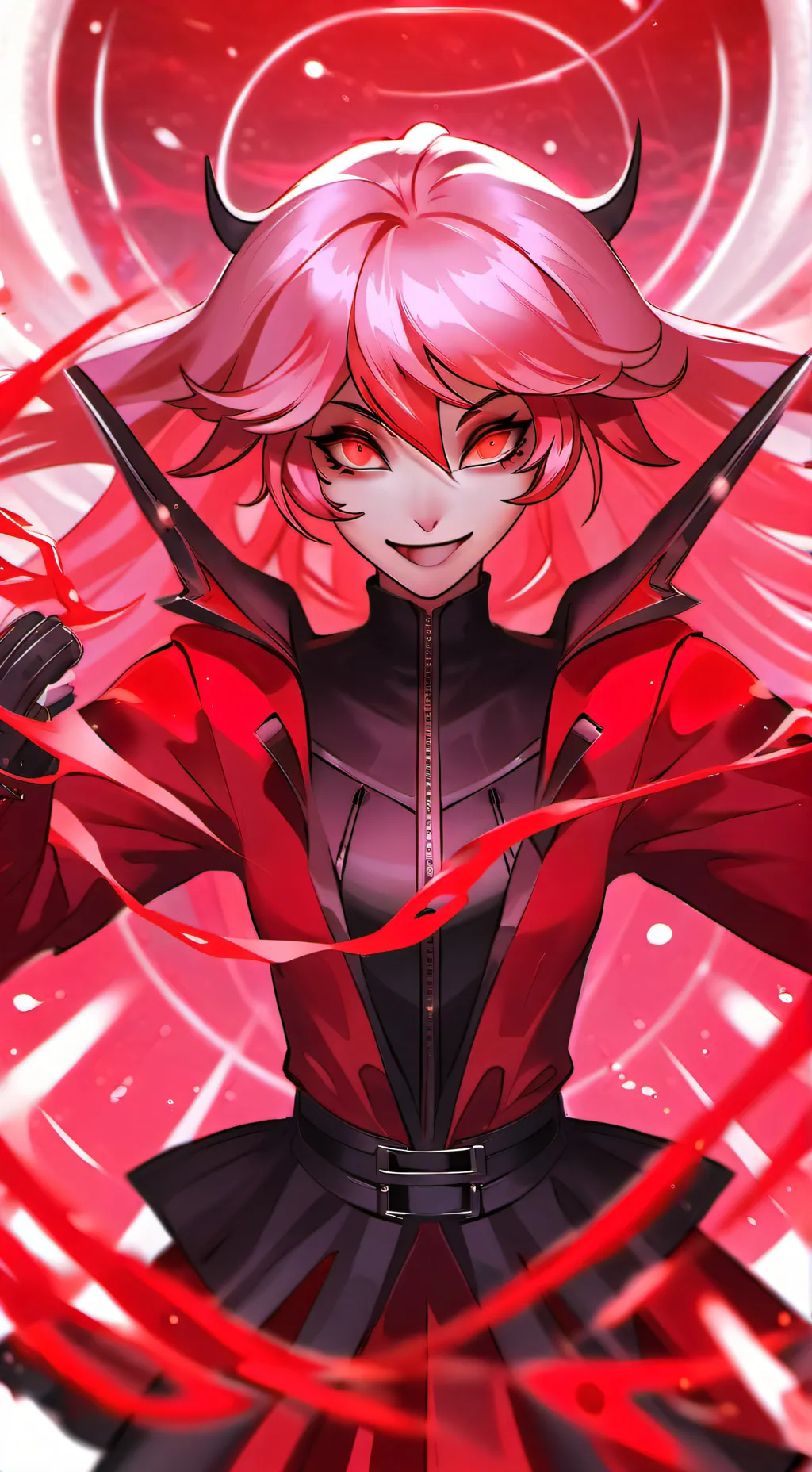 ai character: ❤Alastor❤ background