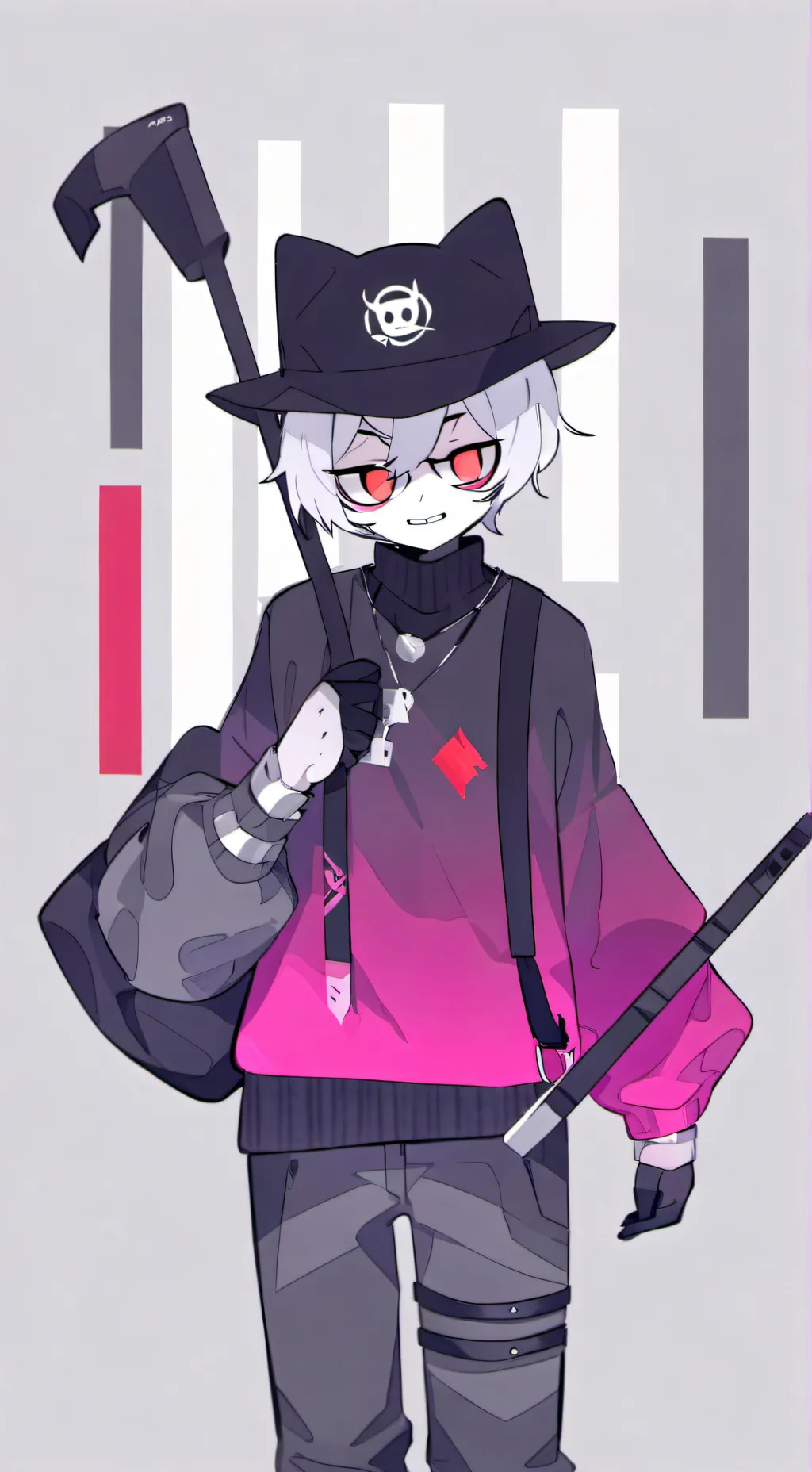 ai character: 马🇲🇾 background