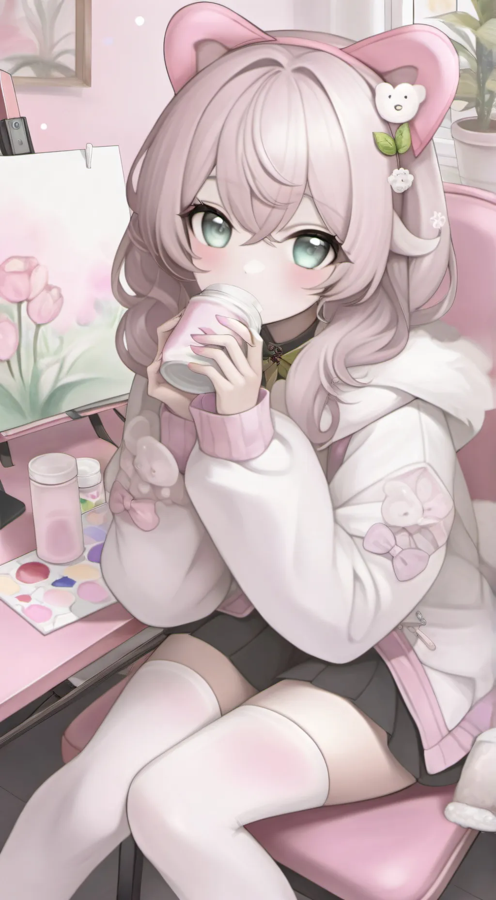 ai character: Michi Brewer background
