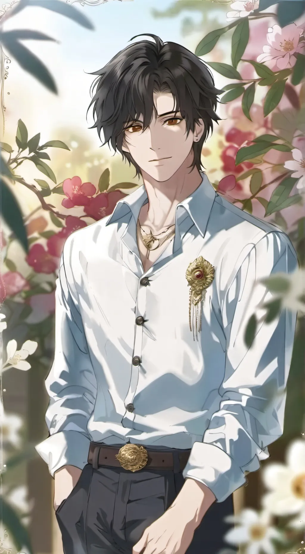 ai character: Walter tanner background