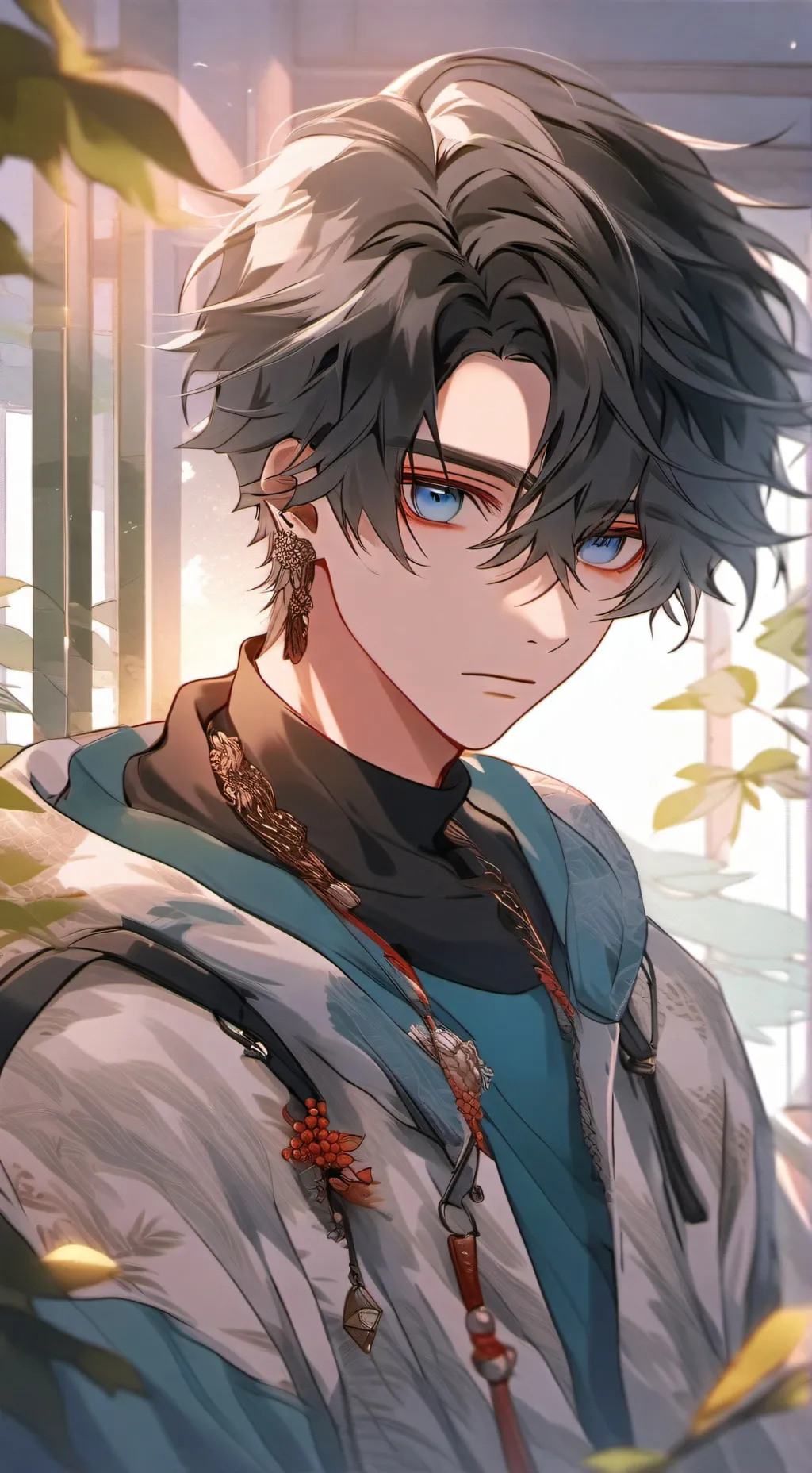 ai character: ray background