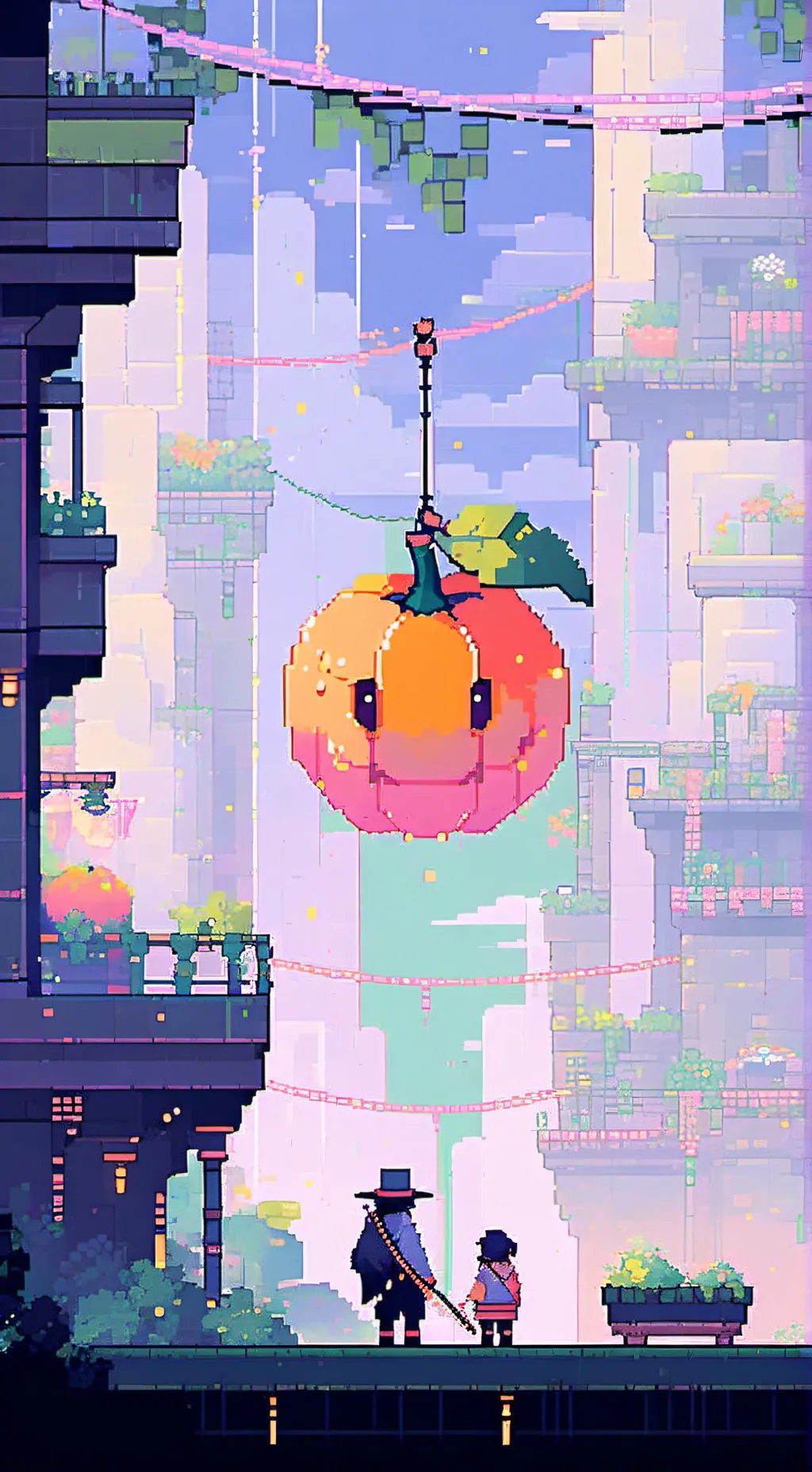 ai character: MR.MANDARINO background