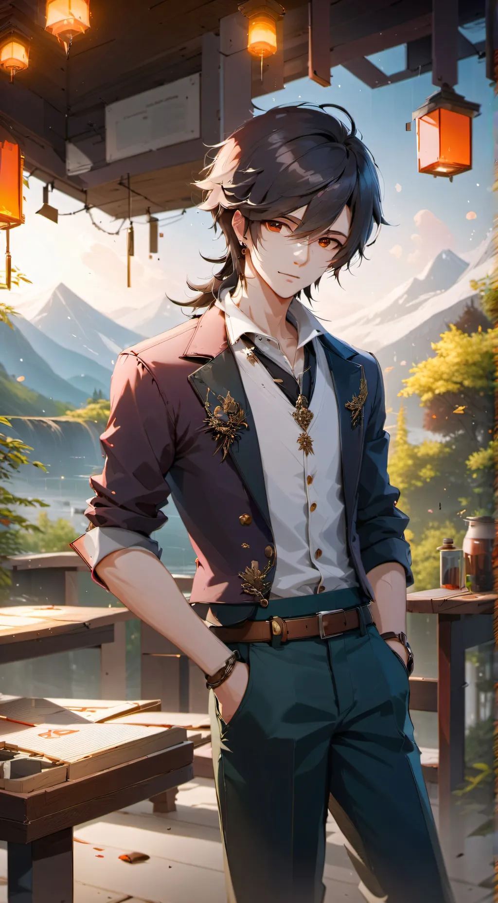 ai character: Talkie8EcBLL background